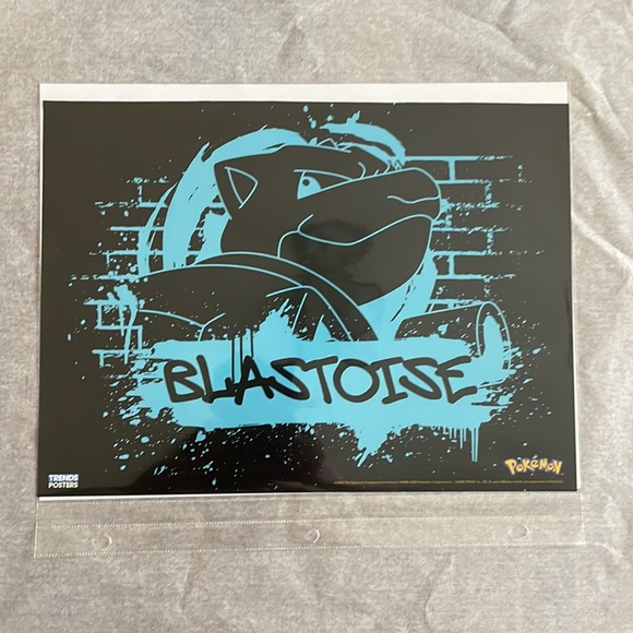 Blastoise Pokémon Trends Posters Nintendo creatures Inc Game Freak collector art - Picture 7 of 7